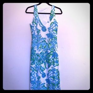 Lilly Pulitzer Tropical Maxi Dress